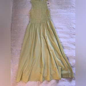 NWT MANGO Womens High-neck Sleeveless Summer Maxi Dress SzXS